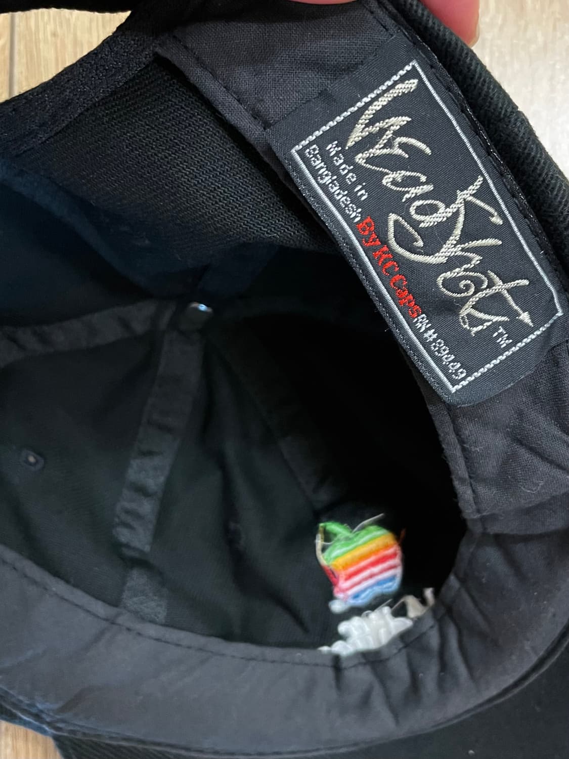 국내 유일 90s USA Apple 애플 빈티지 볼캡 모자 상품이미지3