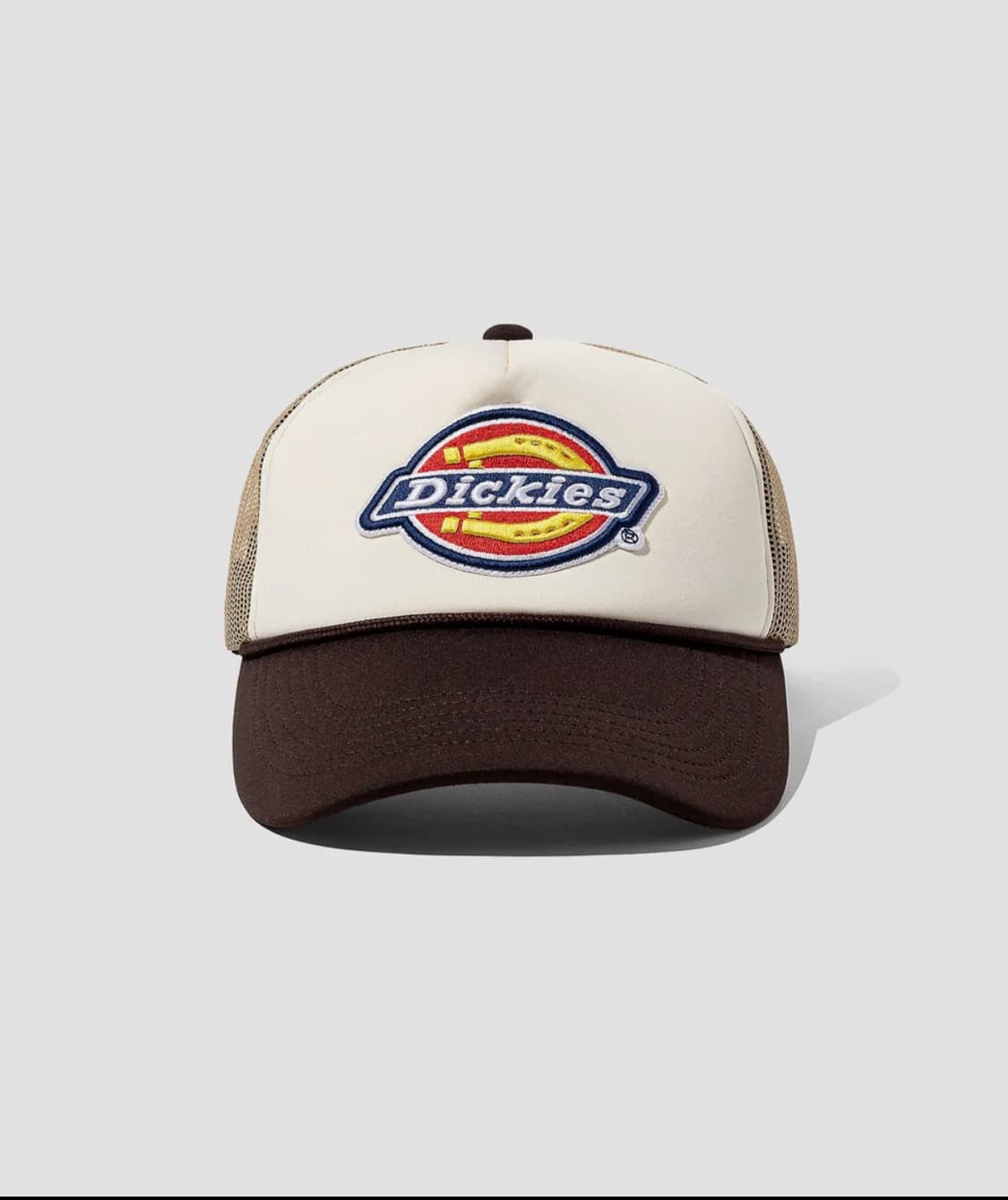 빅로고 트러커 메쉬 캡 Brown 상품이미지2