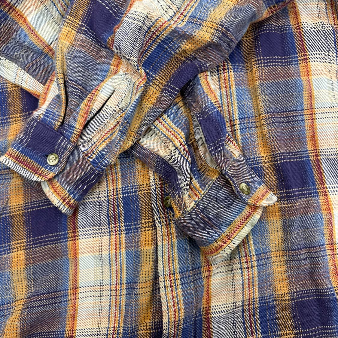 랭글러 트레일 체크패턴 플란넬 포켓셔츠 상품이미지4