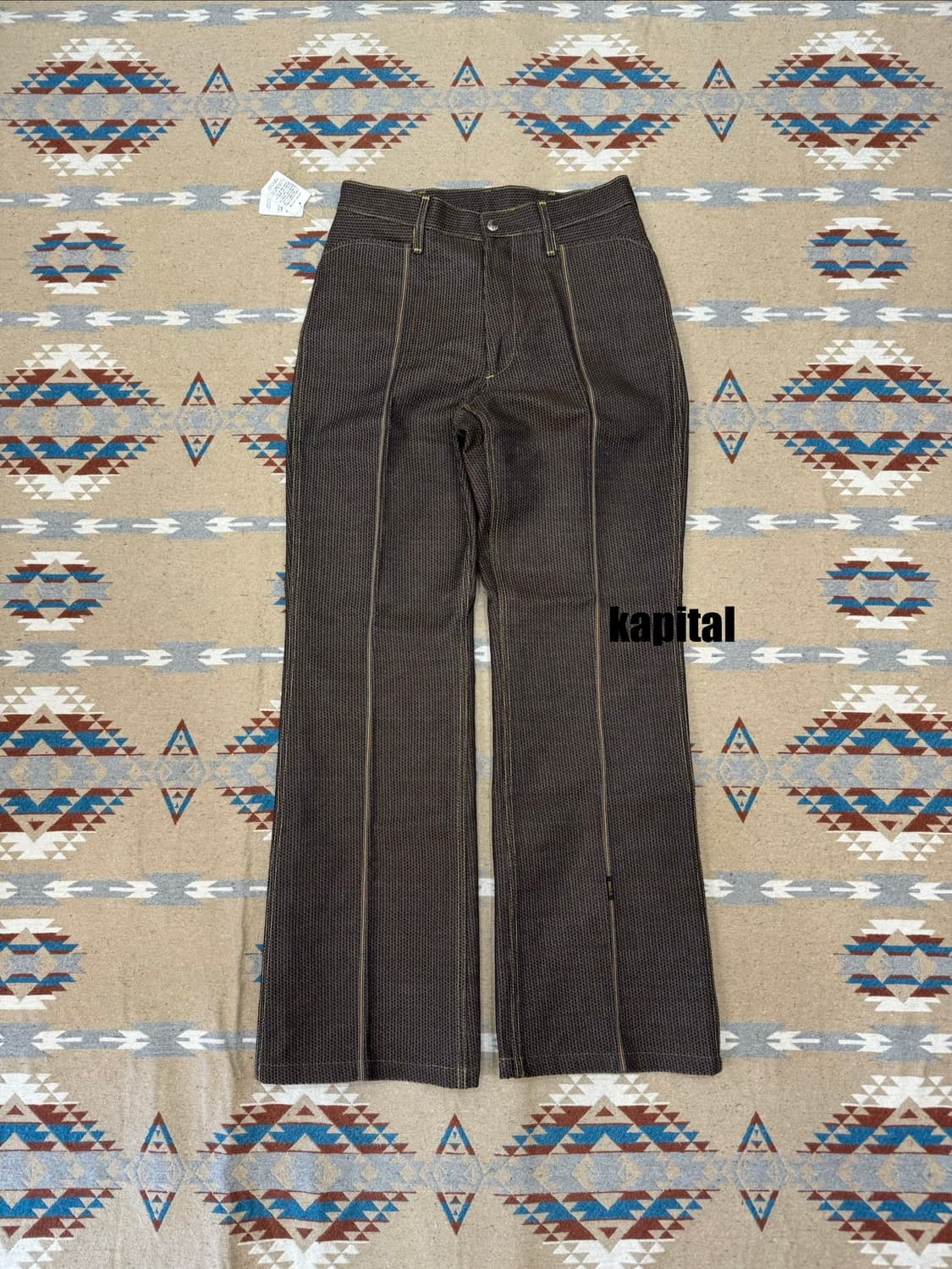 [32] 캐피탈 센츄리 데님 5P 프리스코 팬츠 머디 브라운 상품이미지1