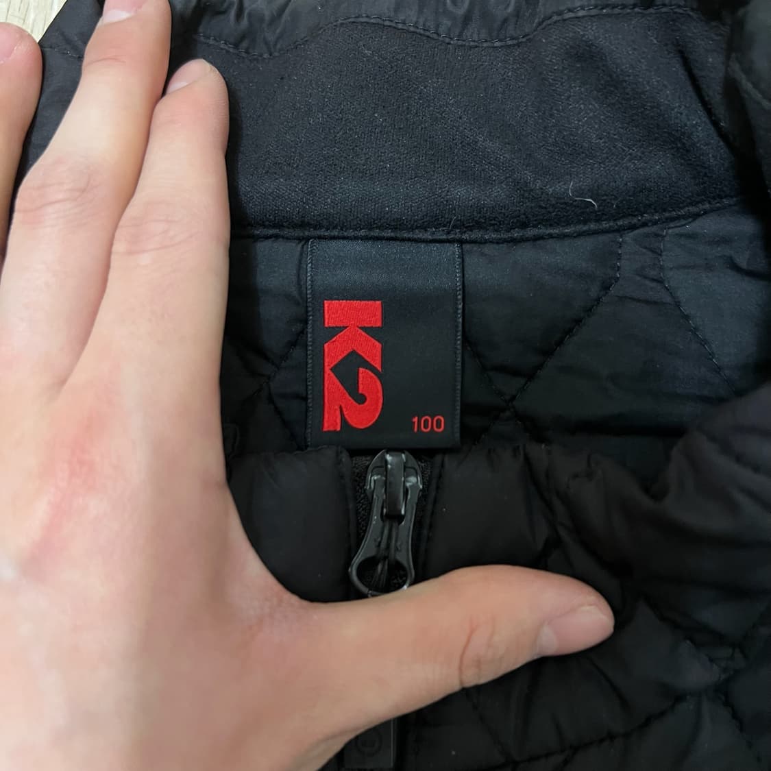 K2 케이투 남성 퀼팅 경량패딩 L/100  상품이미지5