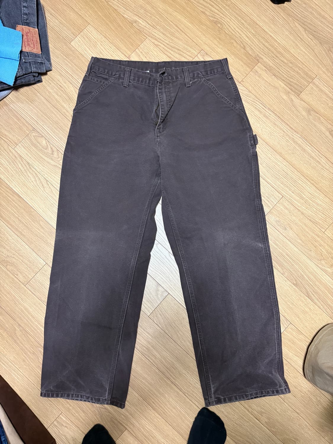 칼하트 카펜터 팬츠 b11 dkb 34x30 상품이미지1