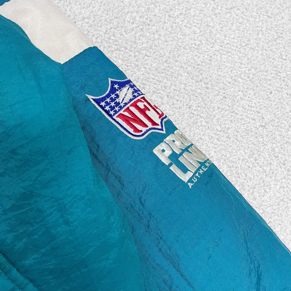 로고에슬레틱 90s 올드스쿨 마이애미 돌핀스 점퍼 자켓 상품이미지5