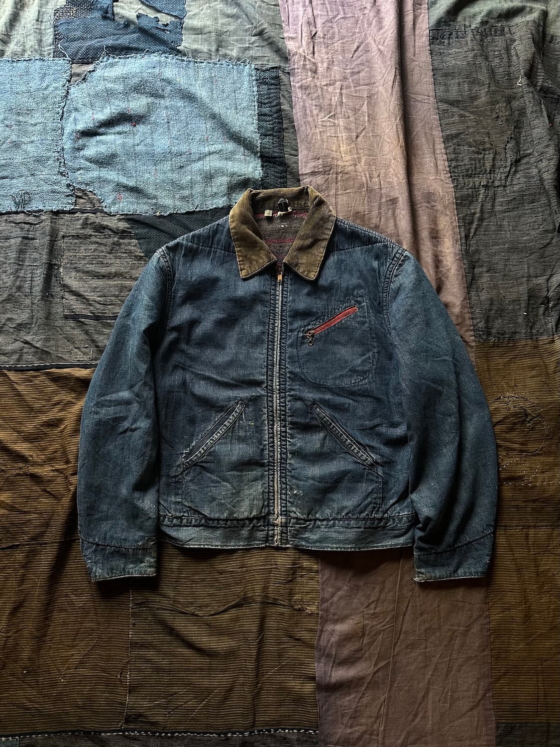 60s Blue Bell USA Denim Work Jacket 상품이미지1