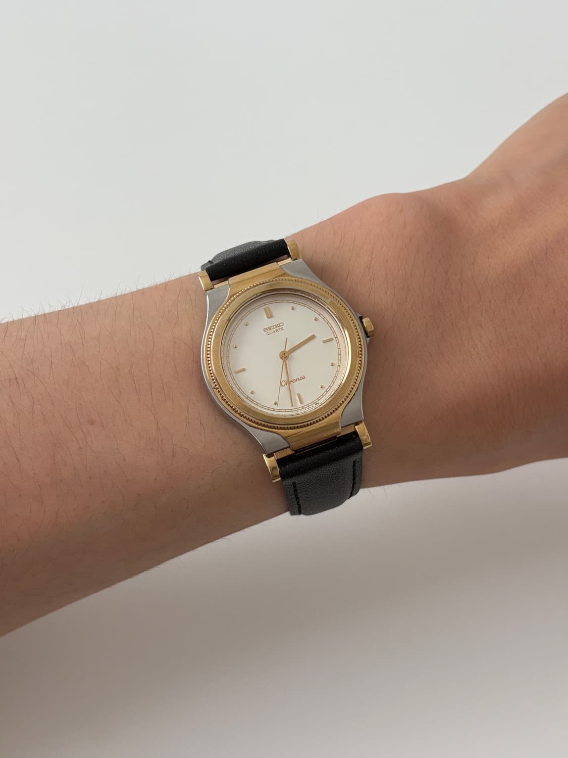 80s chronos gold bezel combi quartz  상품이미지1