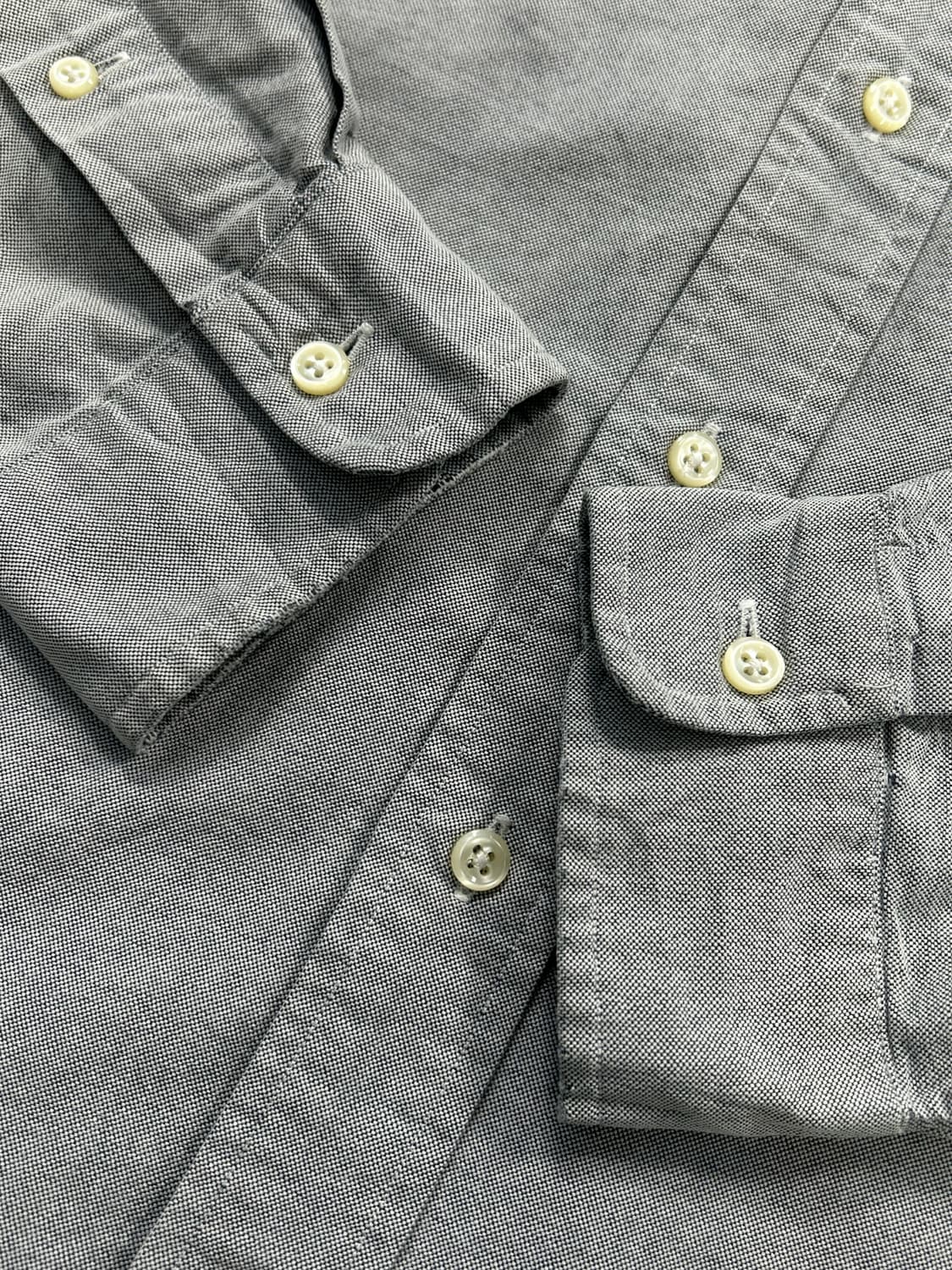 폴로 랄프로렌 그레이 옥스포드 셔츠 XL   상품이미지6