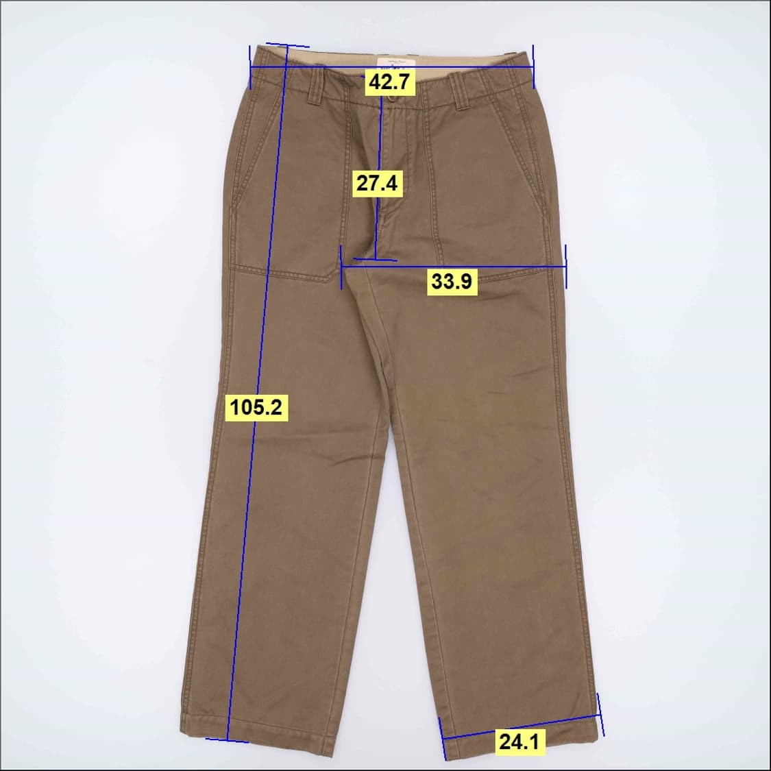 82-97 빈폴 와이드 코튼 팬츠 0324H1 상품이미지5