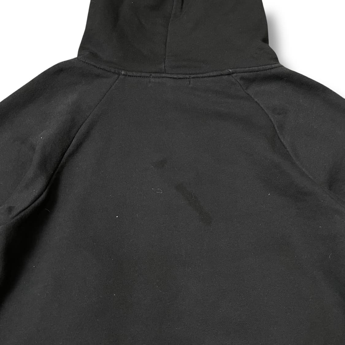 빈티지 블랙 세미크롭 후드집업 상품이미지5