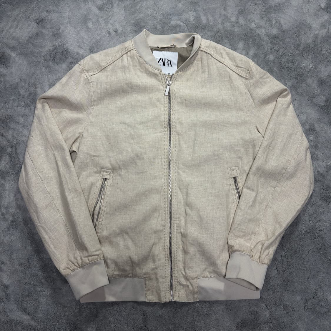 자라 린넨 봄버자켓 L  상품이미지1