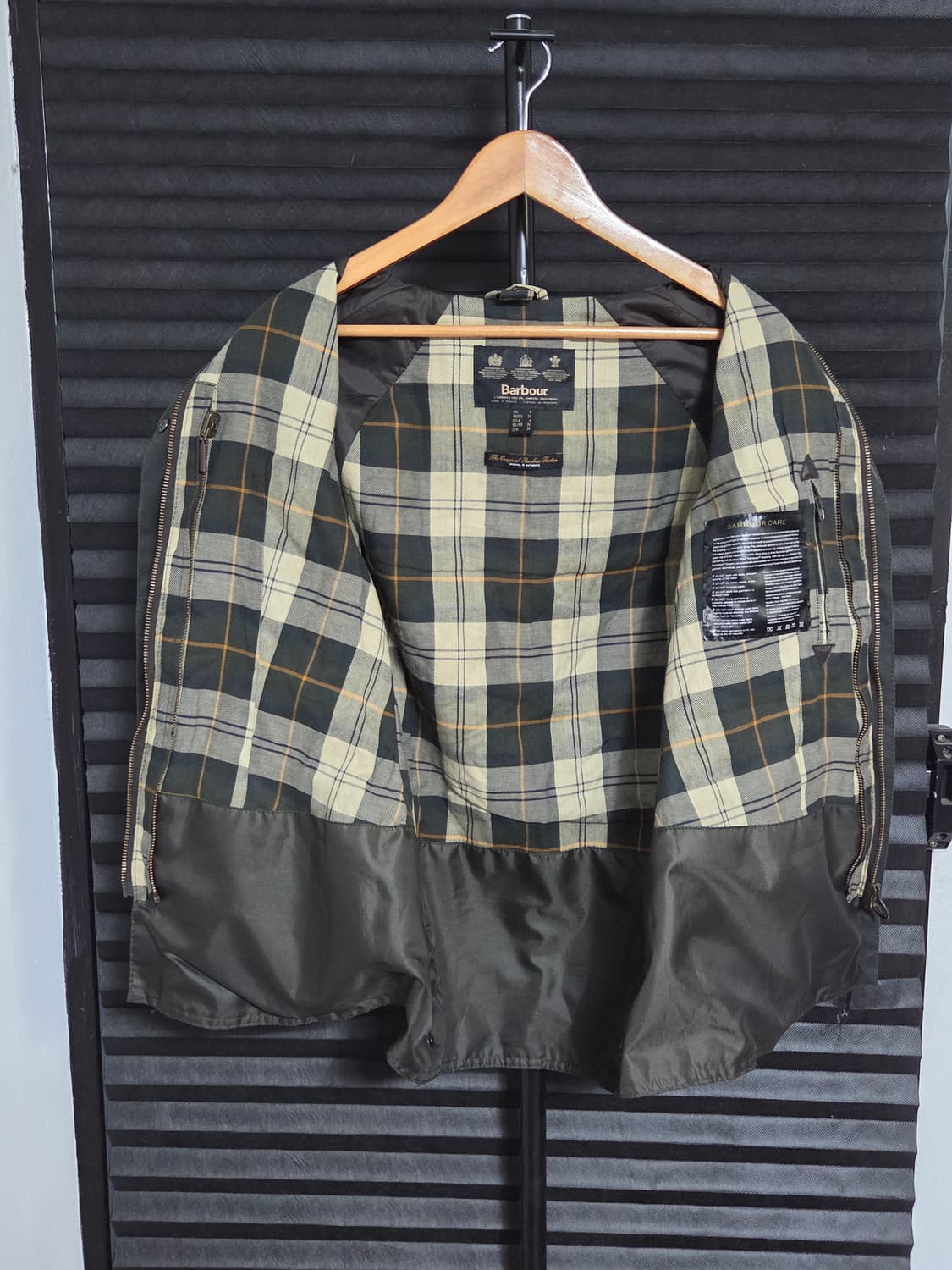 (정품) [바버] 비드넬 왁스 자켓 | 00110 상품이미지5