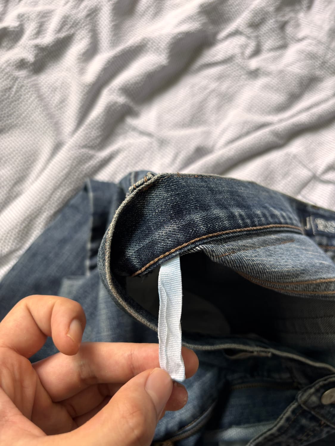 Made in Italy 빈티지,단종된 Armani Jeans 리얼페이딩 상품이미지5