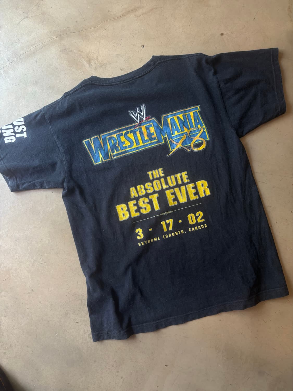 WWE 2002 헐크vs호건 티셔츠 상품이미지2