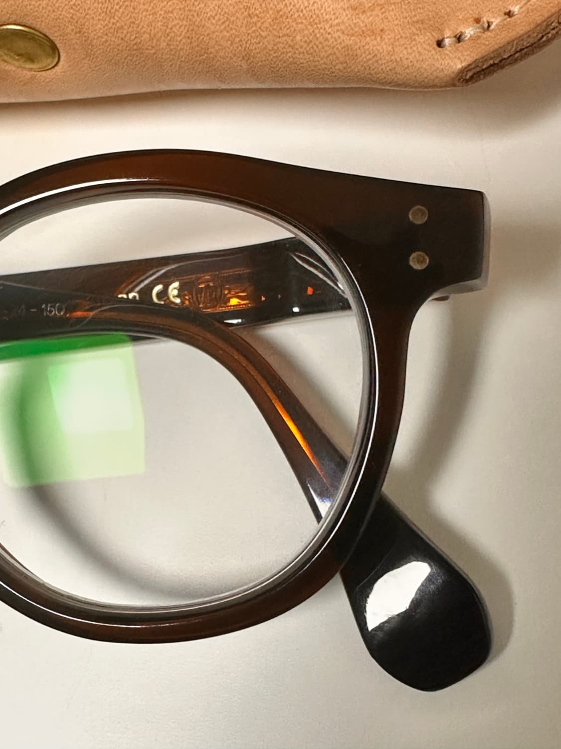 TVR 야마다 시리즈2 안경 브라운 상품이미지3