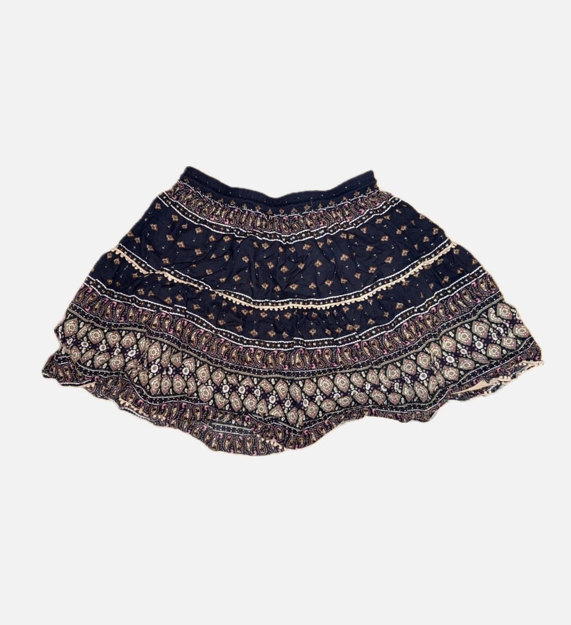 썰스데이아일랜드 노르딕 에스닉 패턴 모리걸 미니 스커트 S 상품이미지2