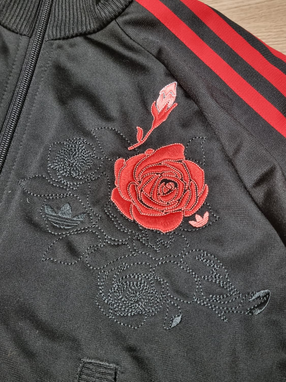 레트로 로즈 아디다스 트랙탑 상품이미지2