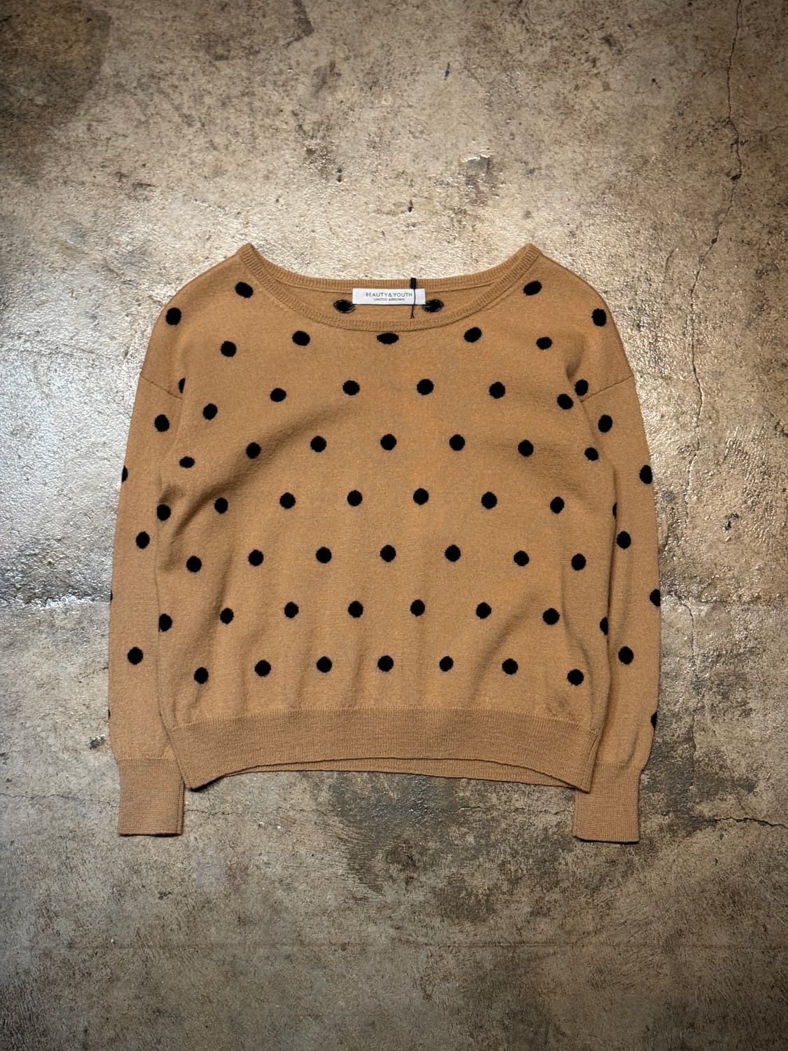 44-55 ) Beauty&Youth Dot Sweater 상품이미지1