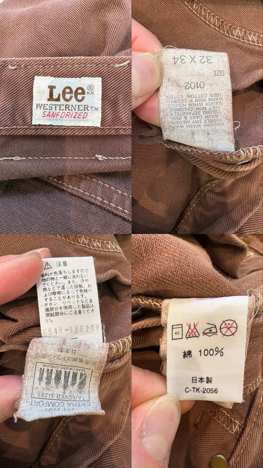 00s 일제 Lee 부츠컷 팬츠 상품이미지10