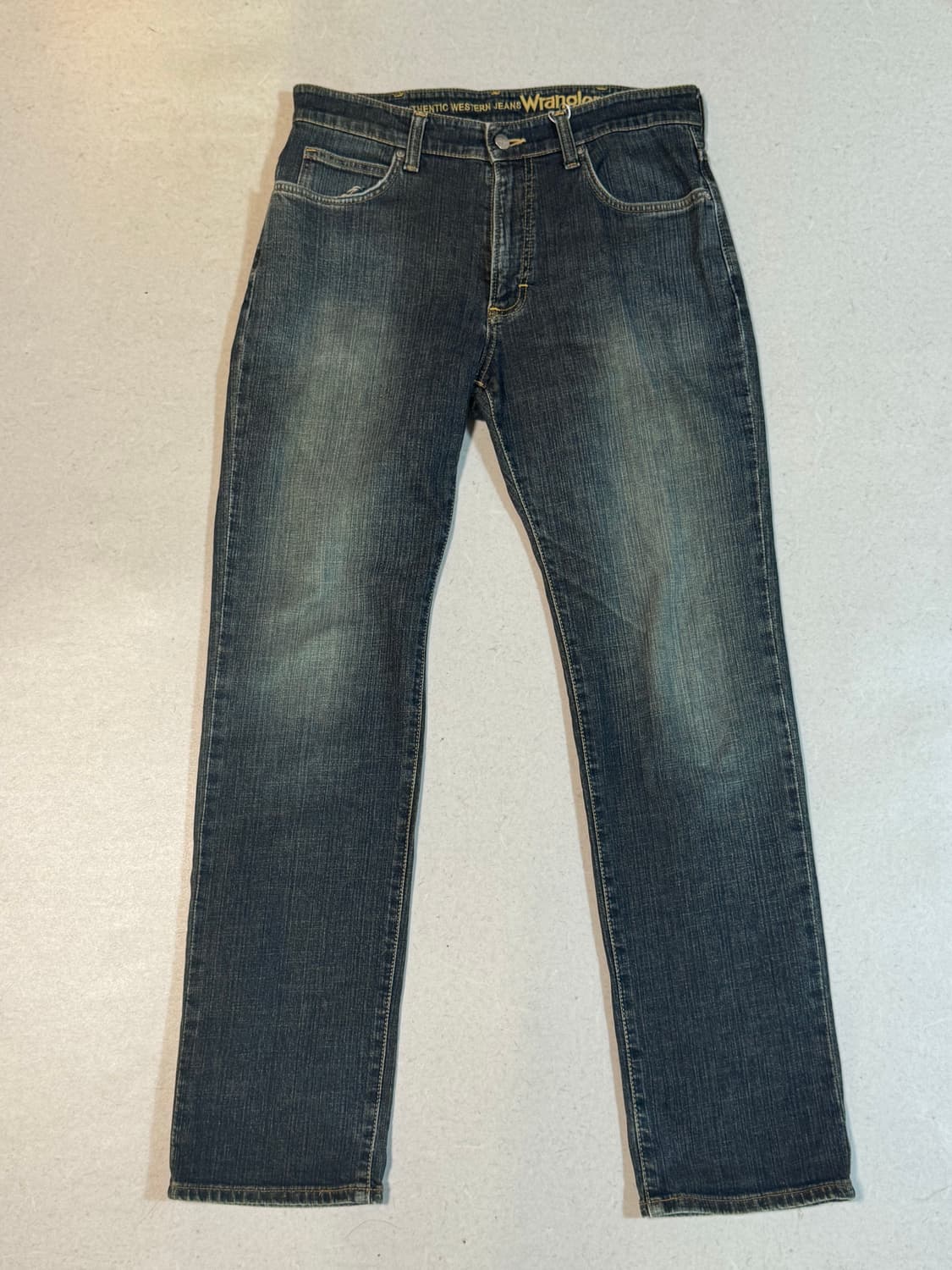 랭글러 wrangler 빈티지 워싱 웨스턴 데님 팬츠 32 상품이미지1