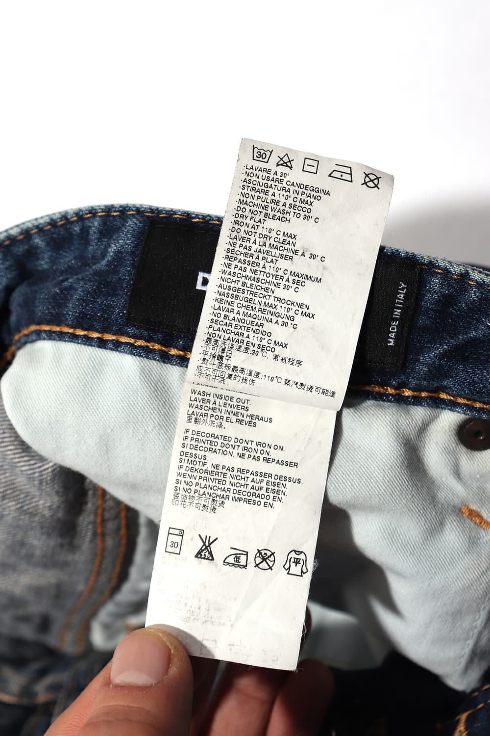 디스퀘어드2 15FW 케니 트위스트 진 size 30 상품이미지6