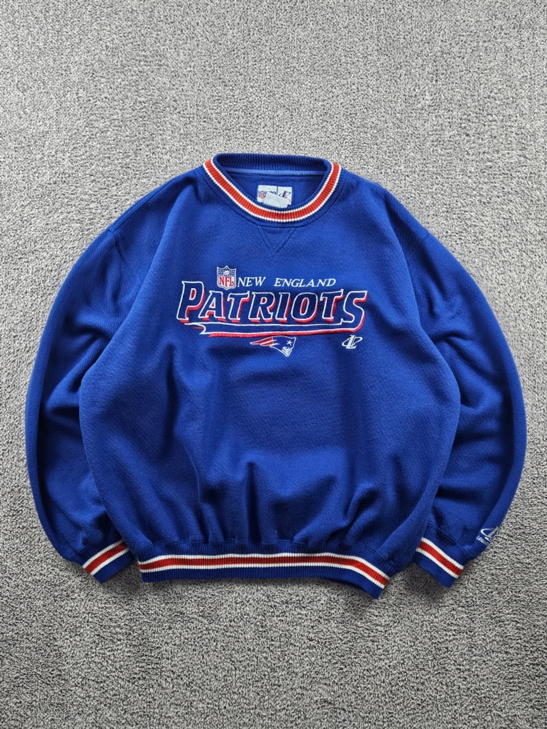 로고에슬레틱 NFL뉴잉글랜드패트리어츠 맨투맨 스웻 셔츠(XL)/10951 상품이미지1
