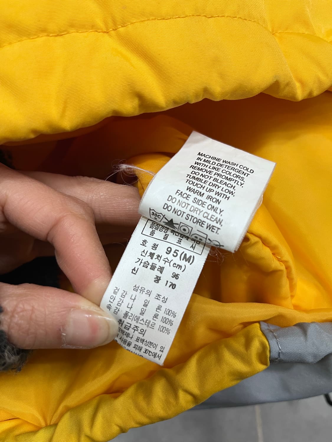 컬럼비아 하프집업 패딩 M 상품이미지6