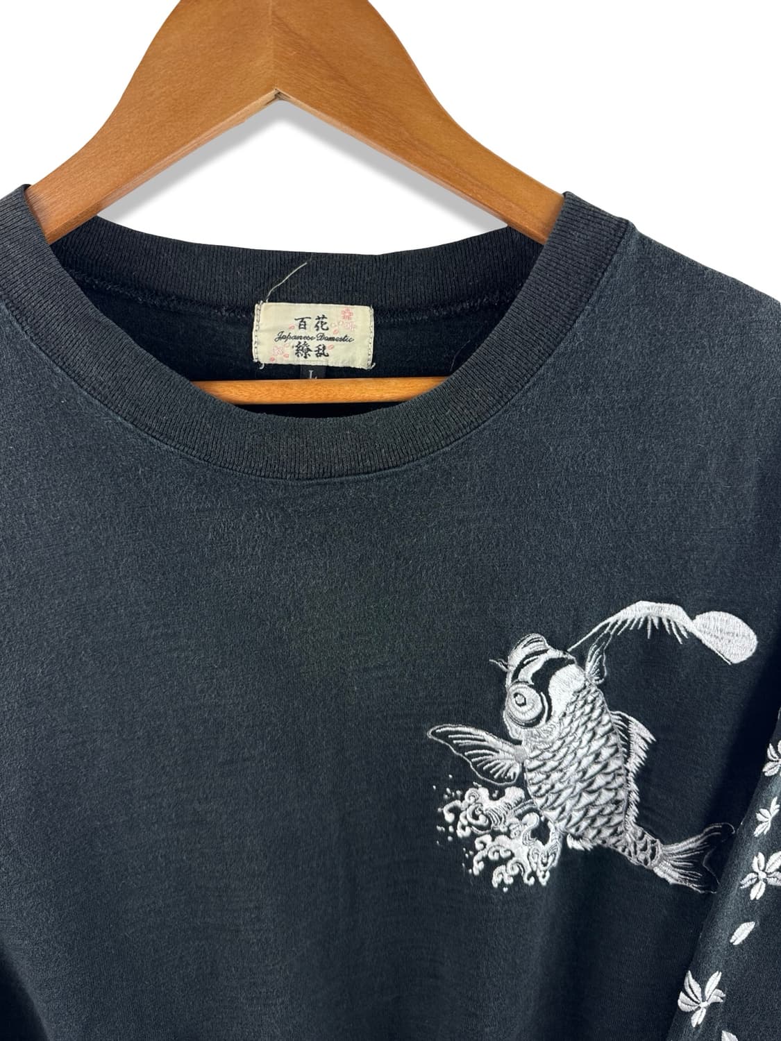 백화요란 오리엔탈 코이 자수 롱슬리브2970 상품이미지3