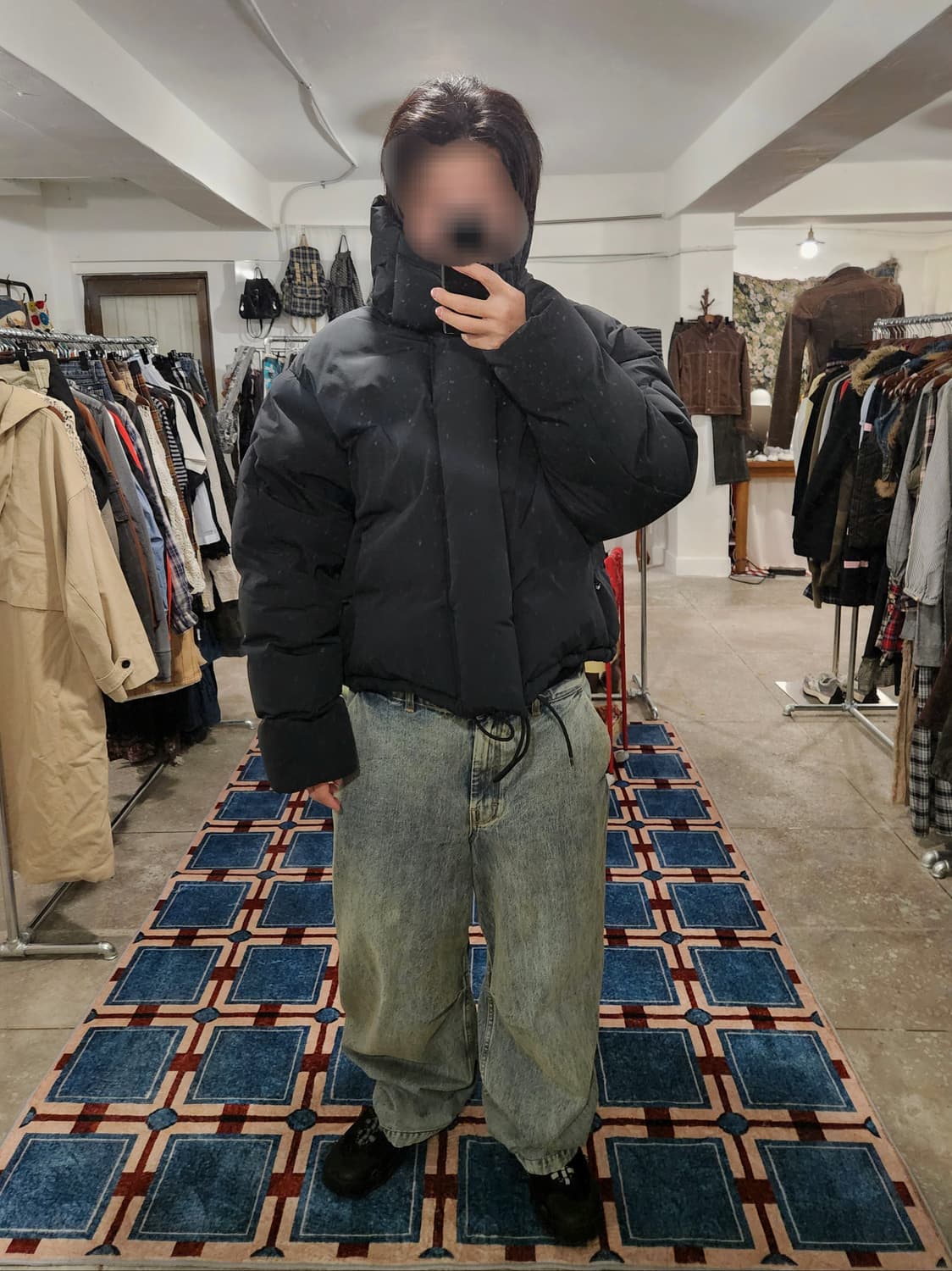 엔타이어 스튜디오 soa 덕다운 패딩 상품이미지1