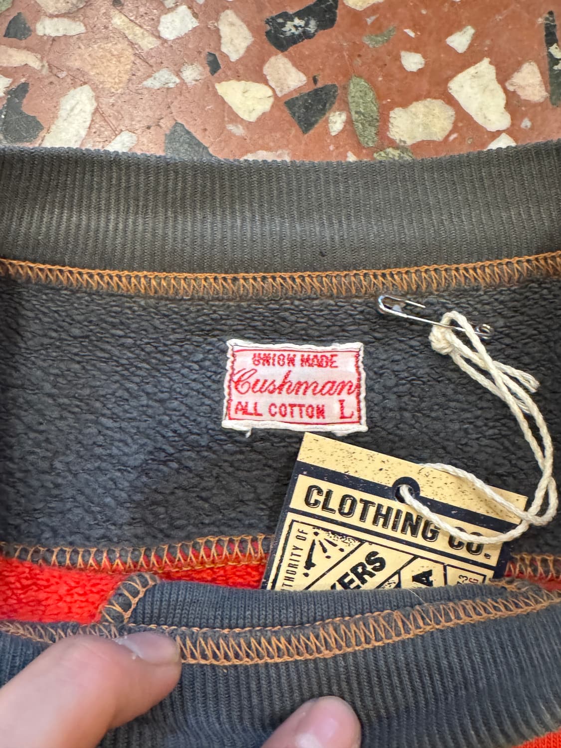 쿠쉬맨 Lewis & Clark 투톤 스웻 (L) 상품이미지4