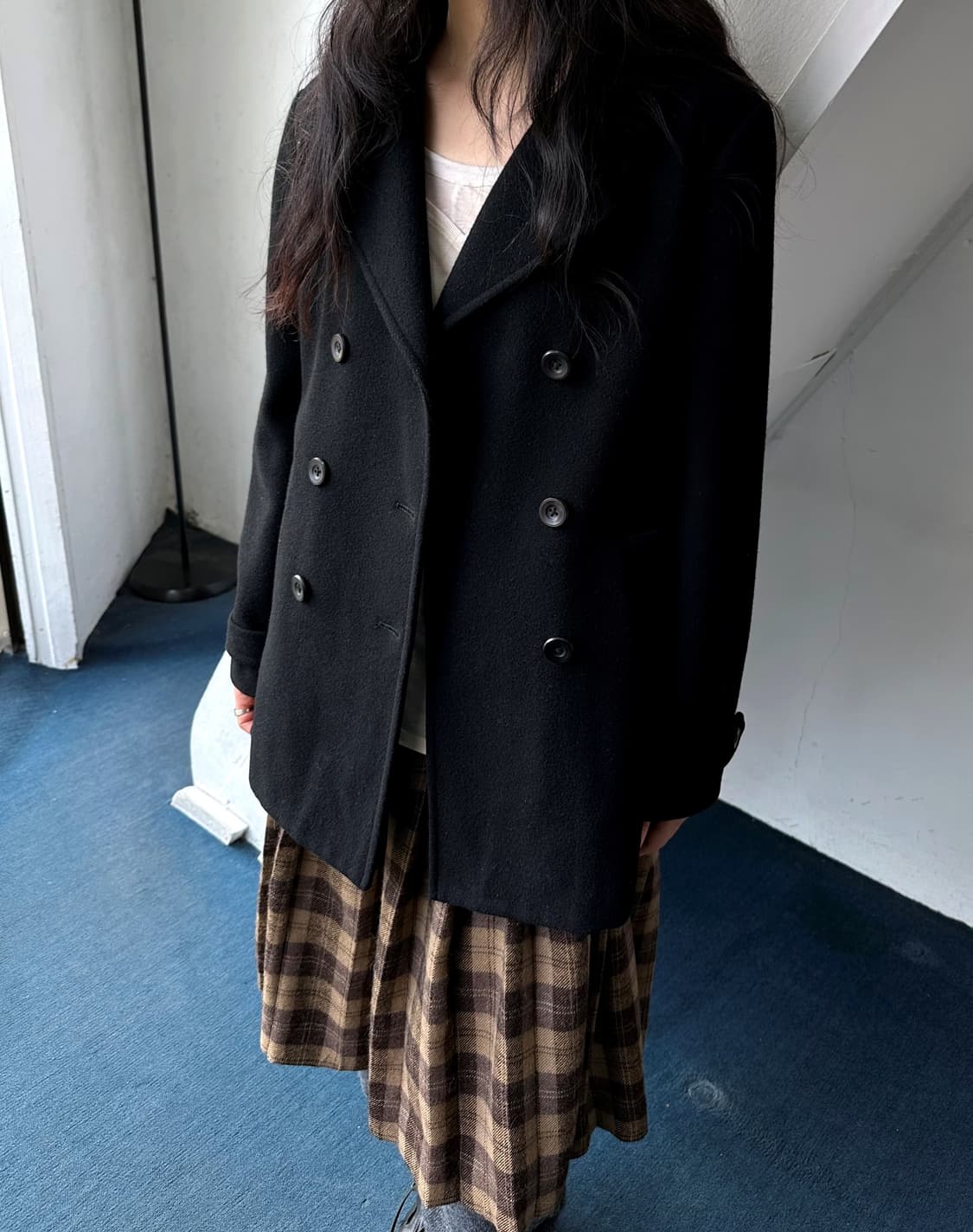 Mosser wool design pea coat 상품이미지4