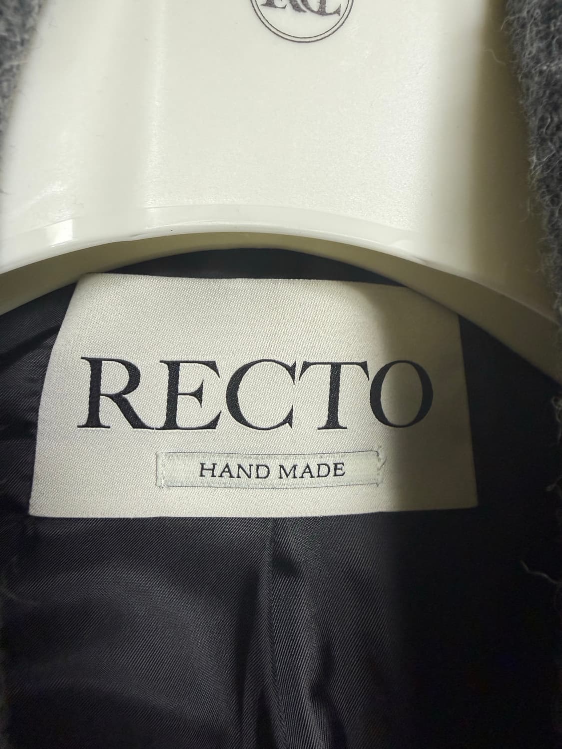 렉토 핸드메이드 오버사이즈 코트 그레이 2 사이즈 상품이미지4