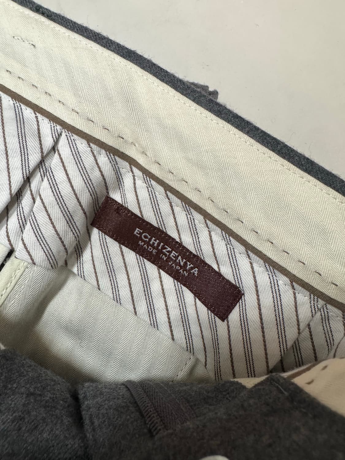 에치젠야 울 트라우저 상품이미지3