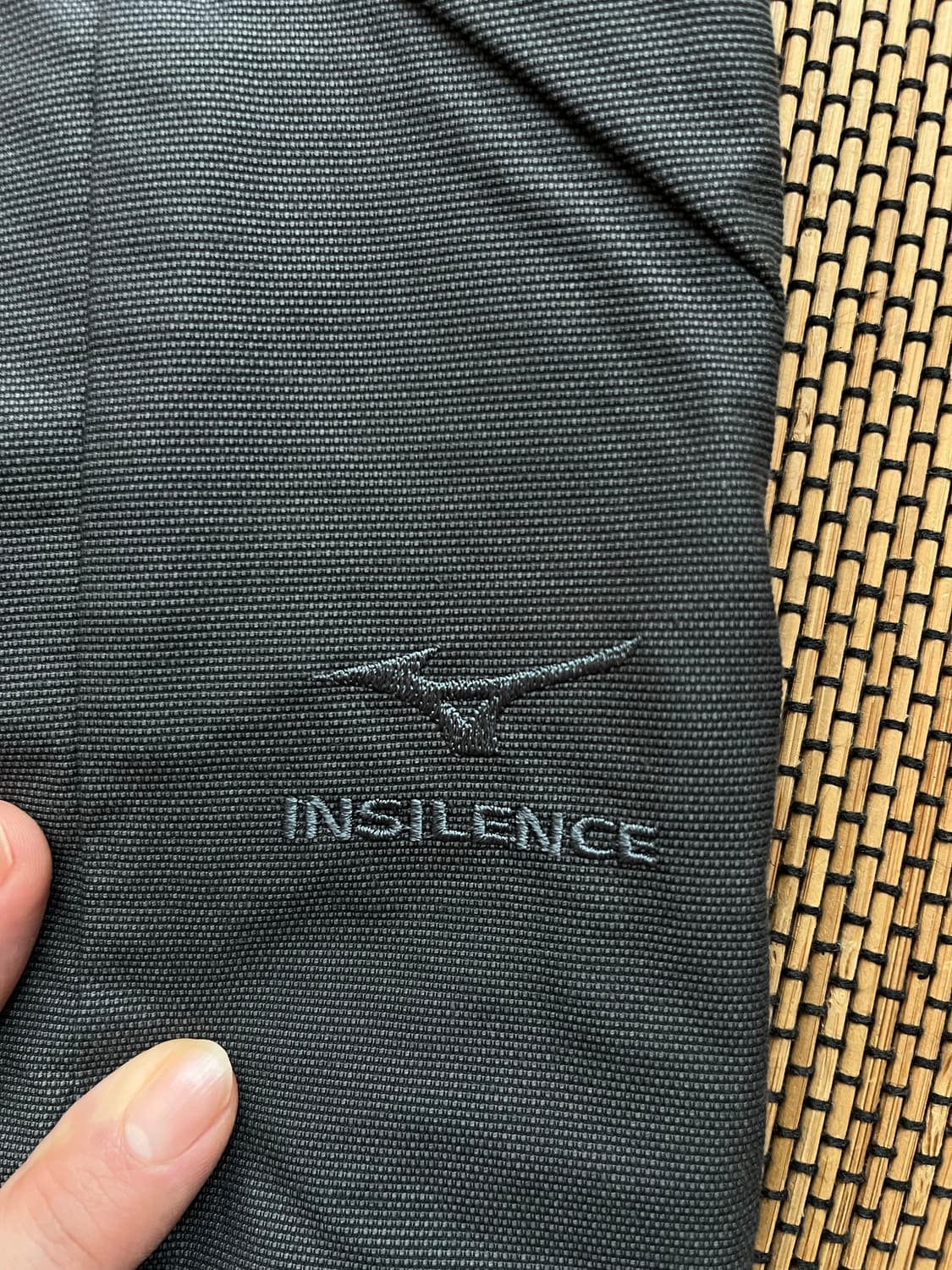 인사일런스 X 미즈노 옵시디언 팬츠 S 차콜 새상품 상품이미지2