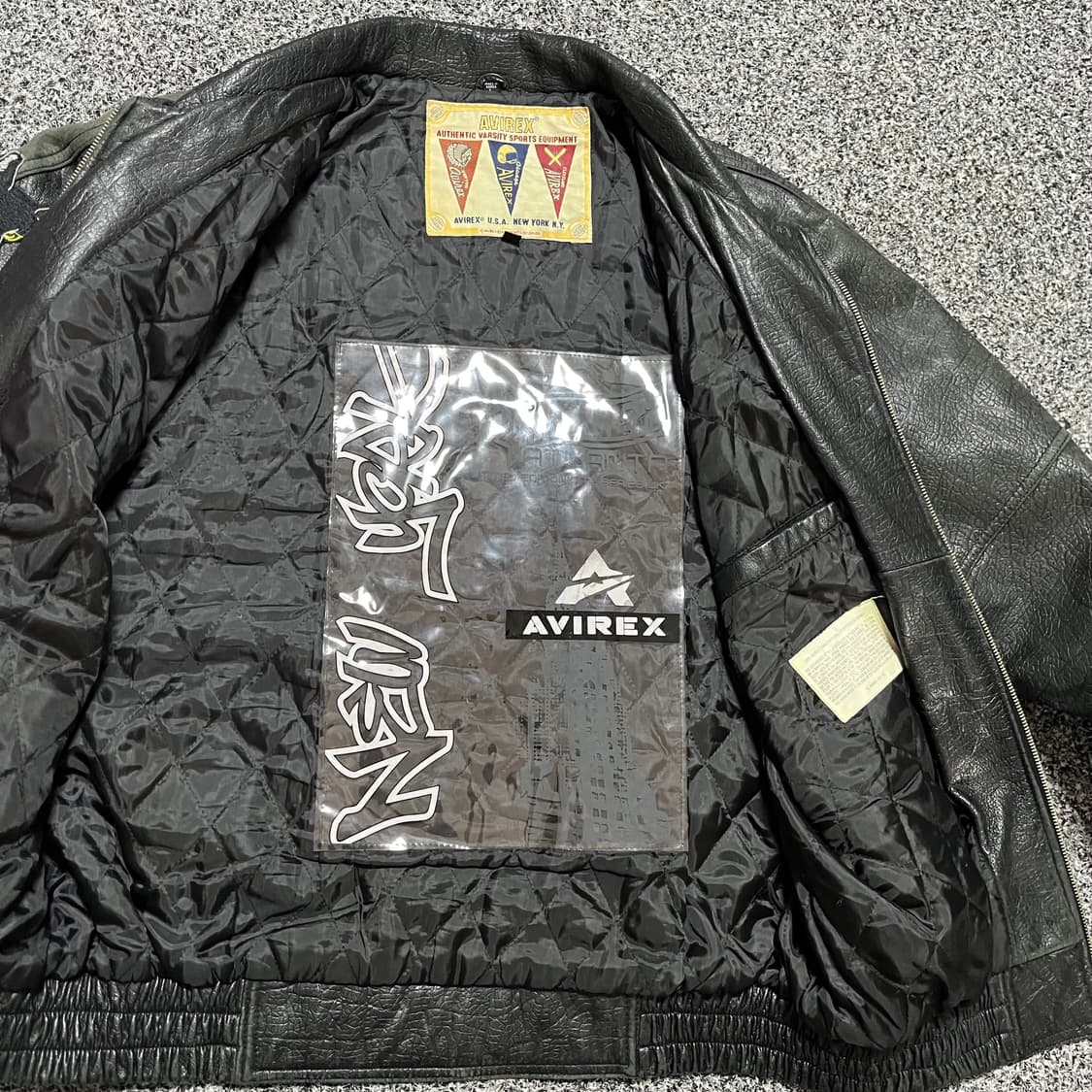 아비렉스 레더 자켓 상품이미지7