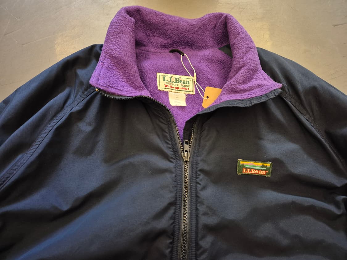 90s 엘엘빈 웜 업 자켓 상품이미지4