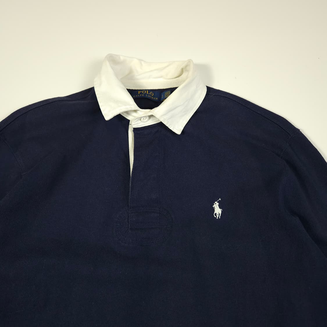 폴로 랄프로렌 네이비 럭비티 상품이미지2