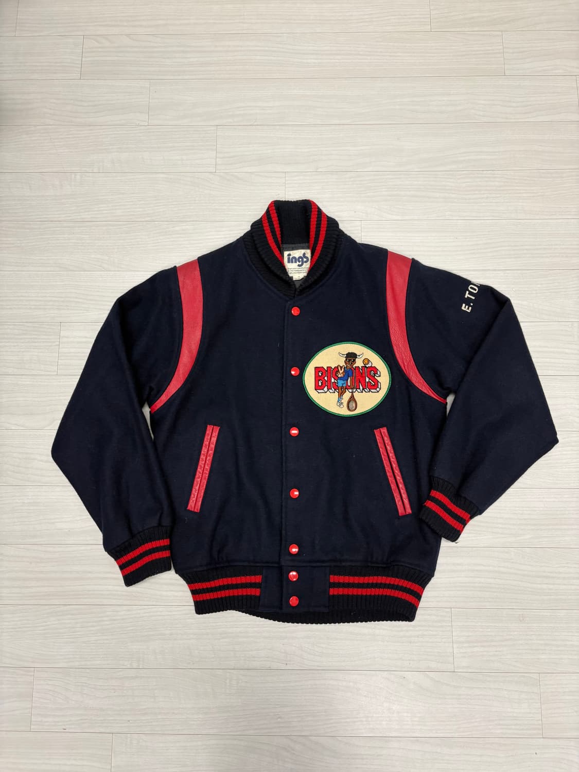 Ings 바시티 자켓 상품이미지1