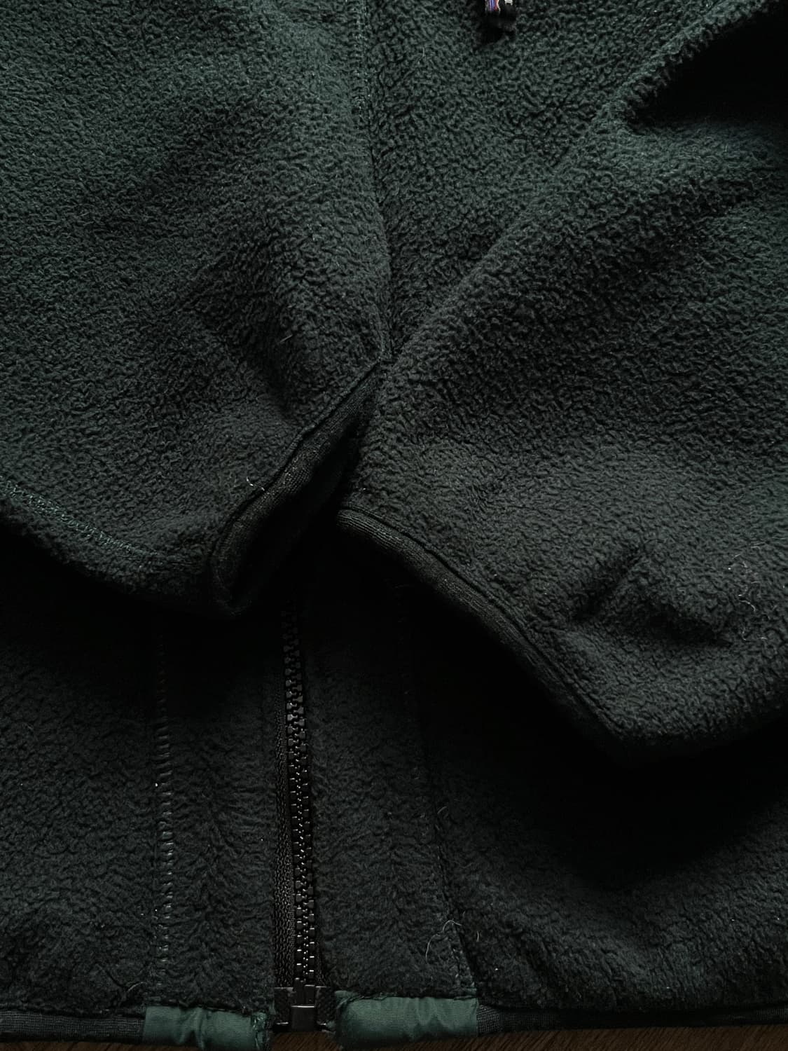 [XL]90's 파타고니아 Made in USA 레트로 그린 플리스 자켓 상품이미지4