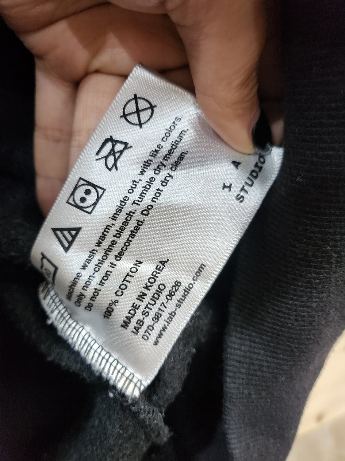 845) 아이앱스튜디오 IAB STUDIO 후드티 상품이미지6