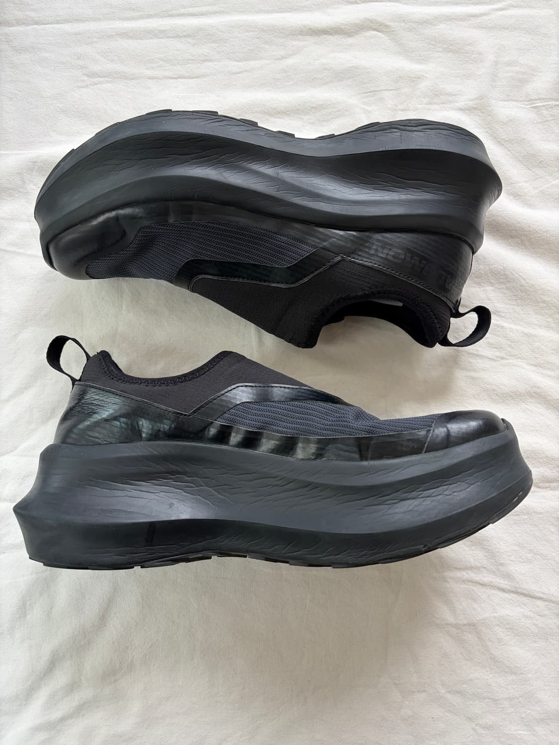 살로몬 x 꼼데가르송 슬립온 플랫폼 블랙  CDG x SALOMON 상품이미지4