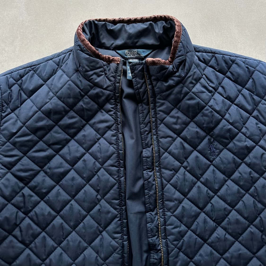 [L]폴로 랄프로렌 네이비 여성 퀼팅 자켓 상품이미지6