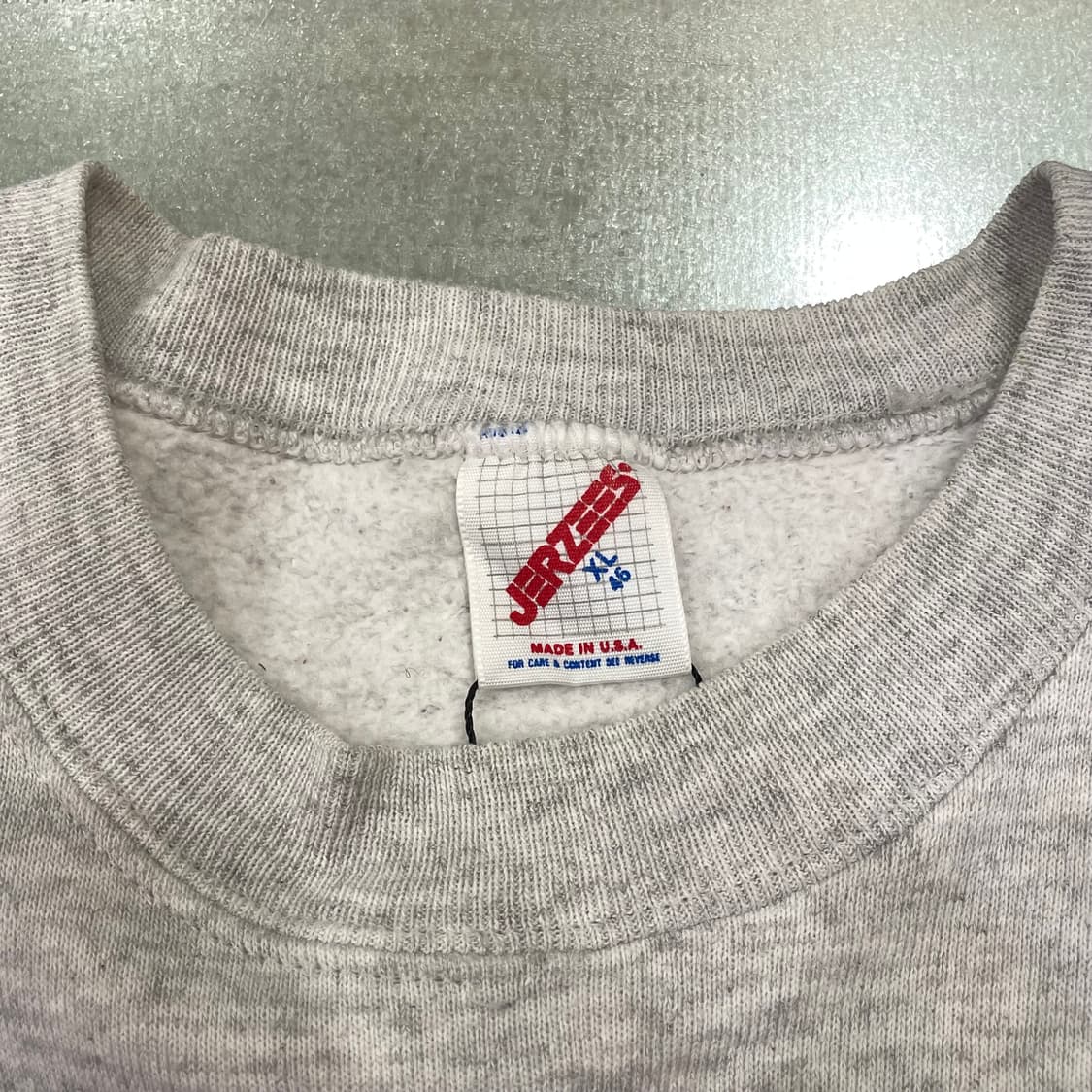 (XL) 90s USA Jerzees 져지스 프린팅 맨투맨 스웻 셔츠 상품이미지6