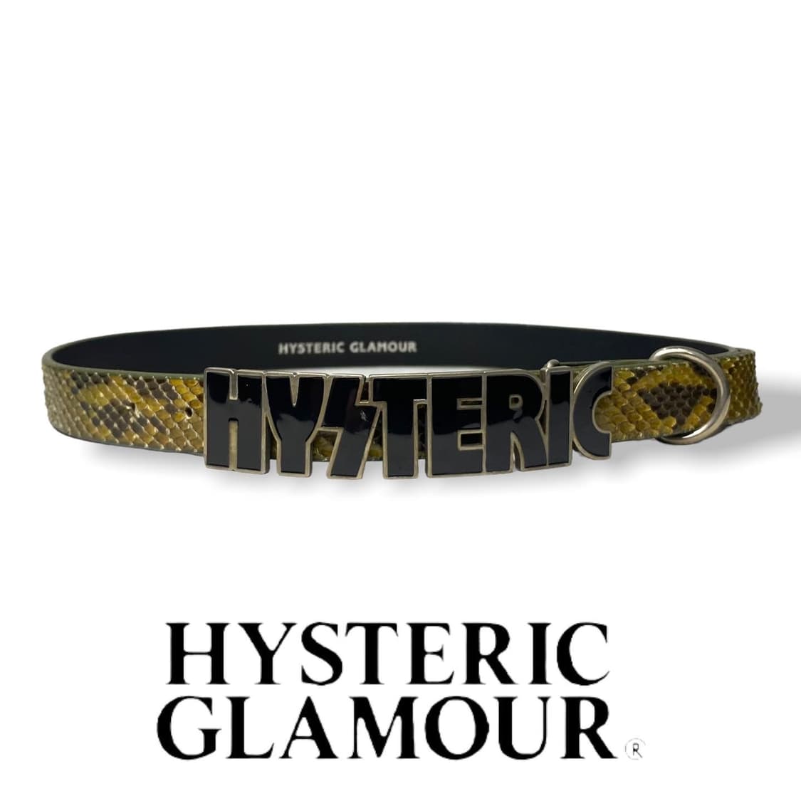 HYSTERIC GLAMOUR - python belt 상품이미지1