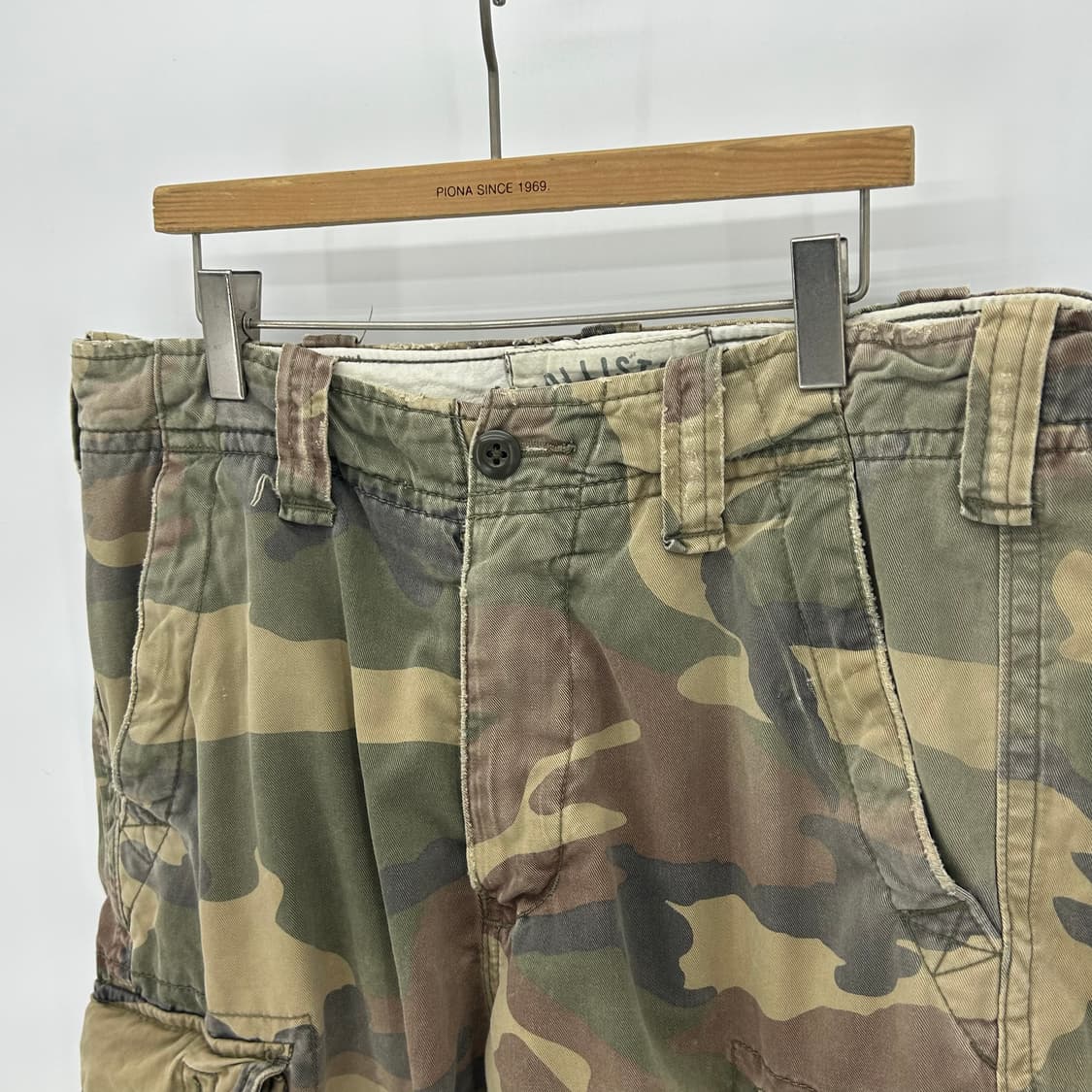 [HOLLISTER] 홀리스터 밀리터리 카모 카고 하프팬츠 상품이미지3