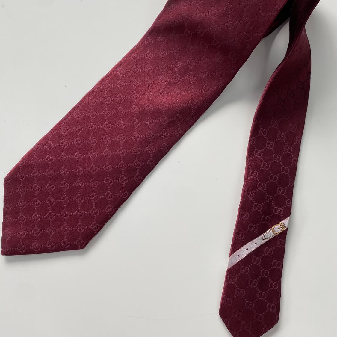 구찌(GUCCI) GG모노그램 명품 정품 넥타이 8.3cm 상품이미지6