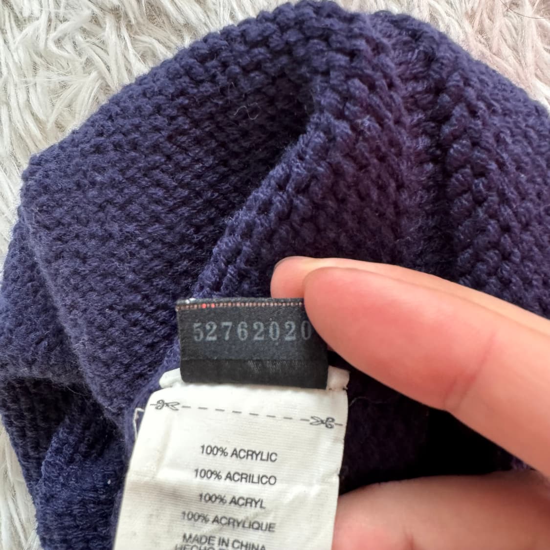 OAKLEY 일본빈티지 y2k 니트 모자 오클리 모자 롱비니 free 상품이미지5