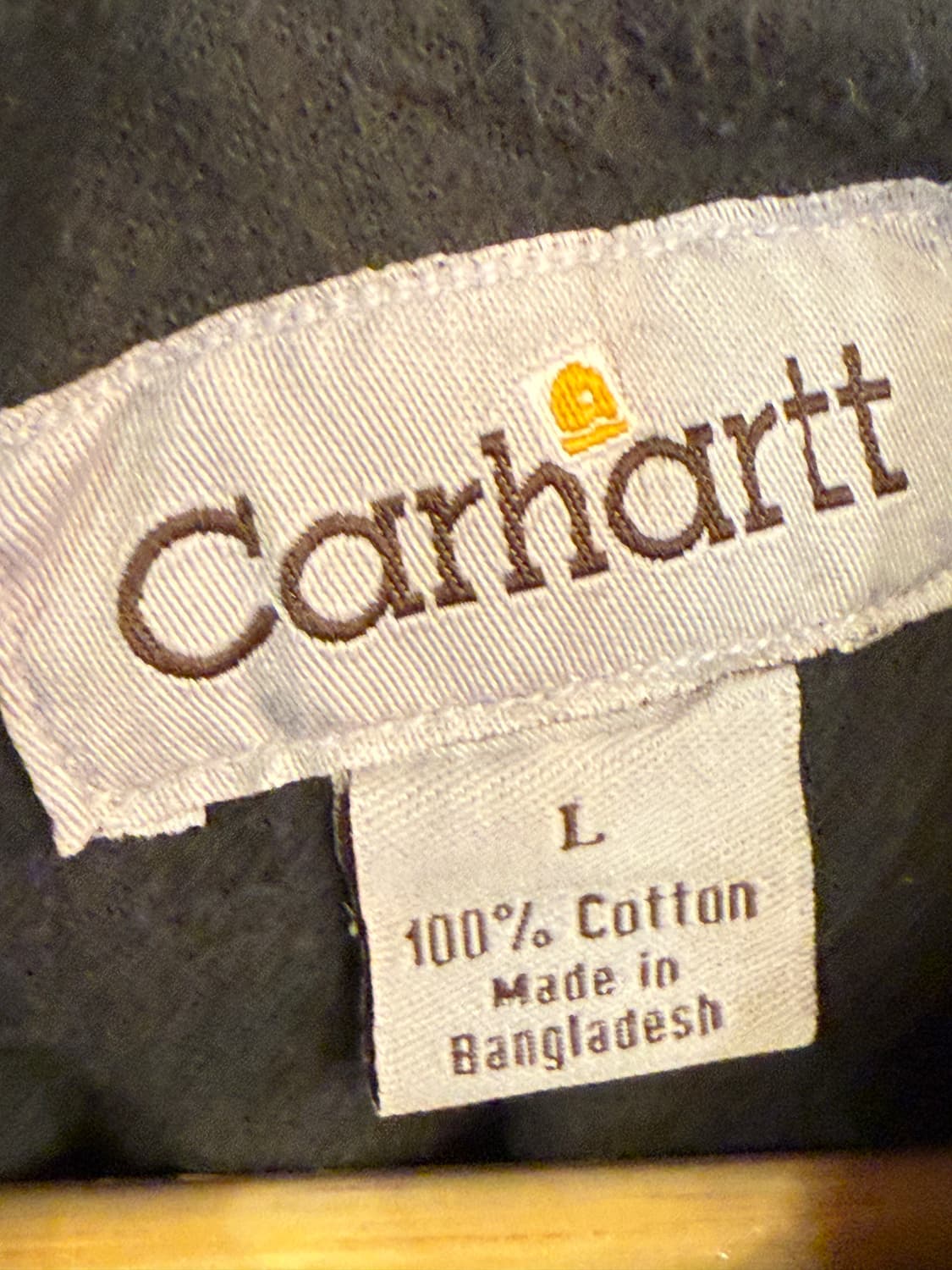 칼하트 카키 리메이크 크롭 셔츠 자켓 상품이미지2