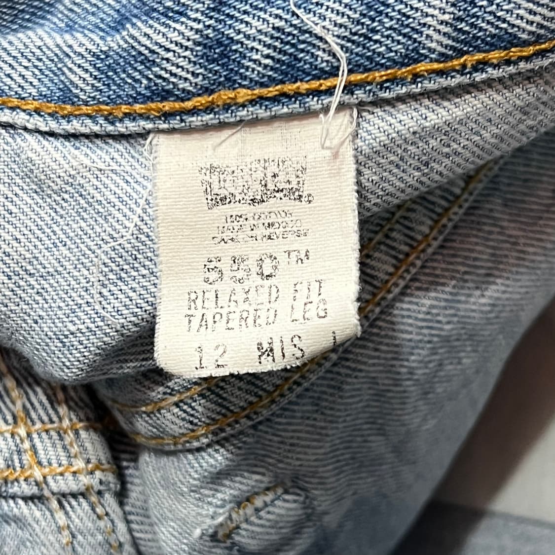  USA 리바이스 550 데님 팬츠 y14691 상품이미지8