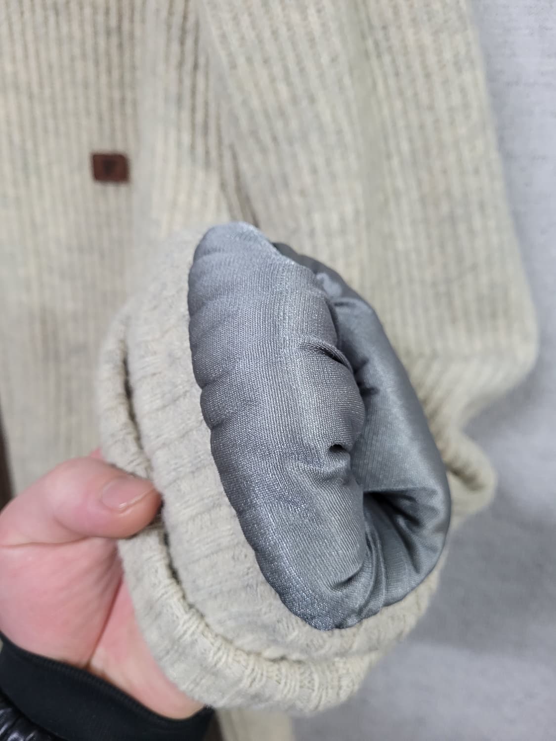 프랑코페라로 방풍 울 니트 집업 상품이미지8