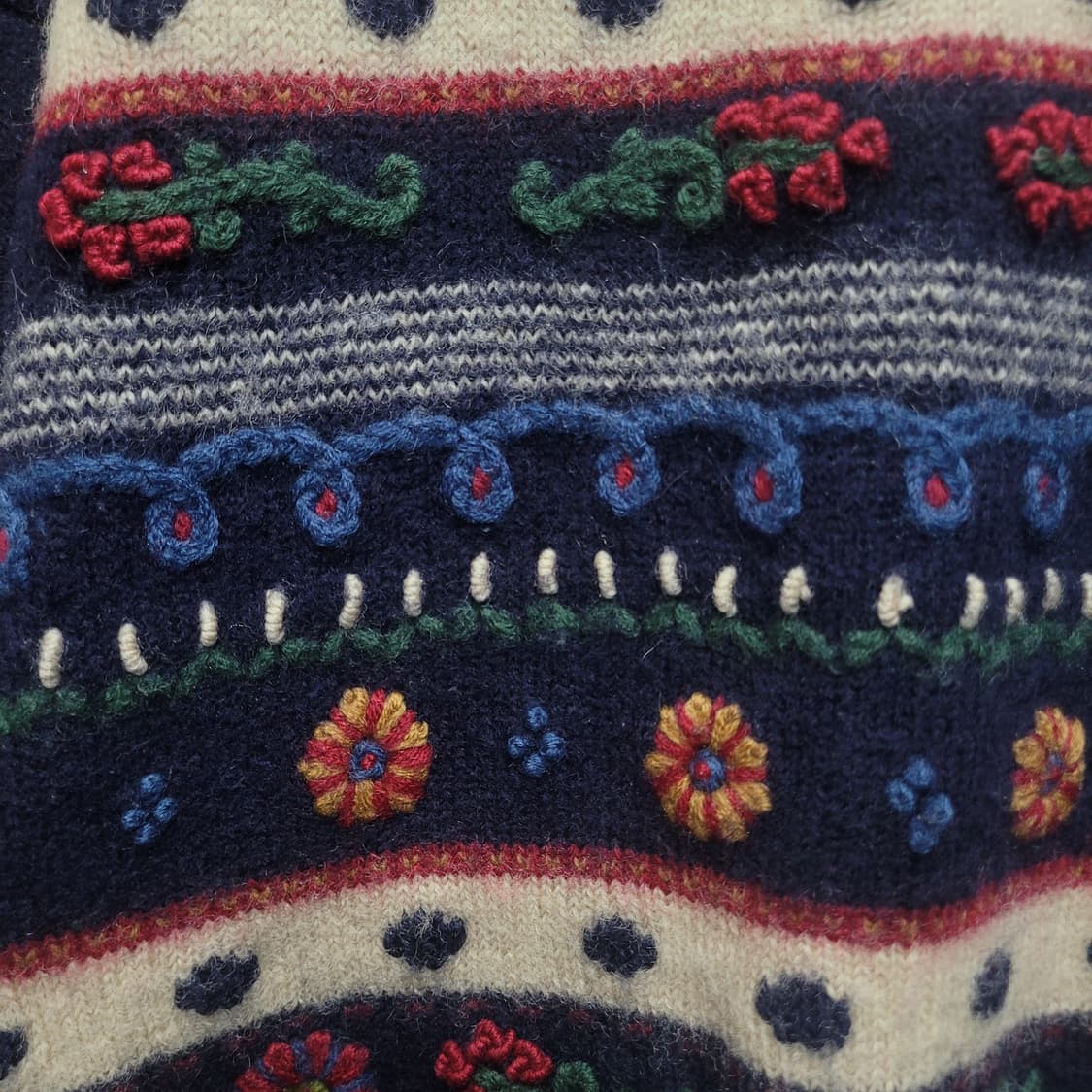 Tulchan 아카이브 자수 니트 상품이미지3