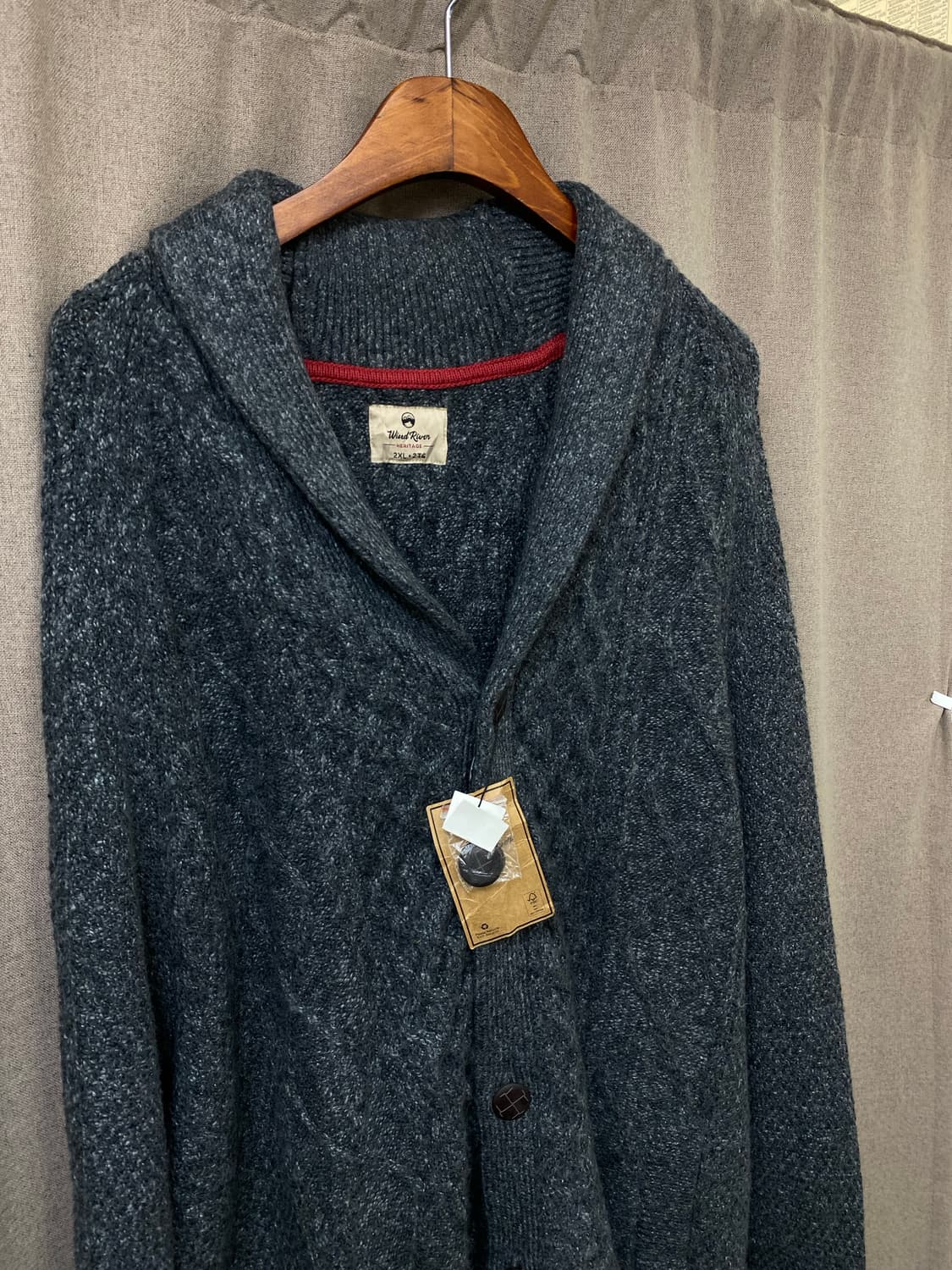 빈티지 헤비 니트 가디건 상품이미지3